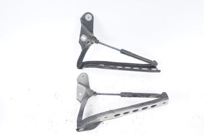 11-18 AUDI D4 A8 A8L S8 LEFT RIGHT BONNET HOOD HINGE SUPPORT PAIR SET OEM