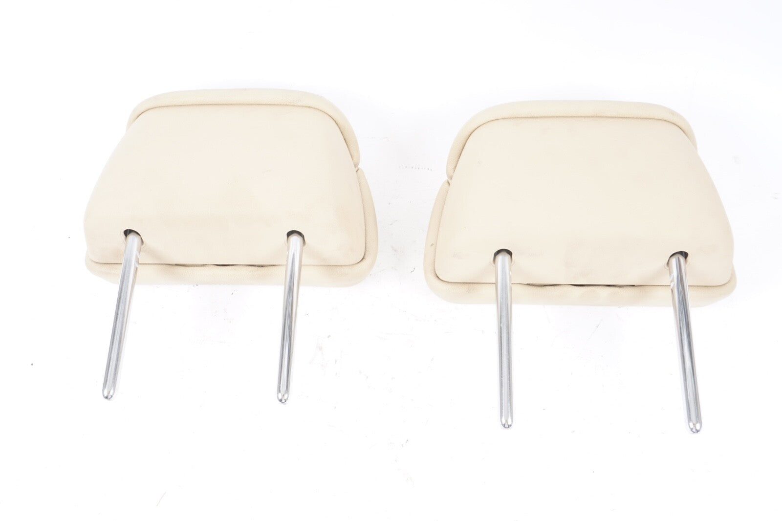 2011-2017 Audi A8 A8L Rear Left & Right Headrest Head Rest Set BEIGE PAIR