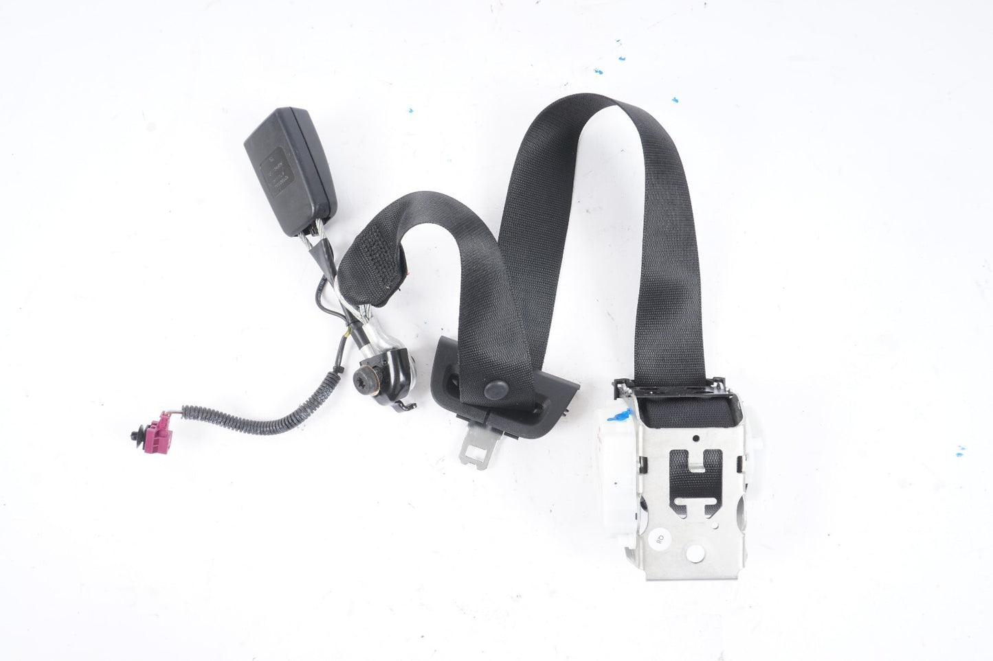 14-17 Mercedes S550 S600 W222 Rear Center Seat Belt Retractor w/ Buckle OEM