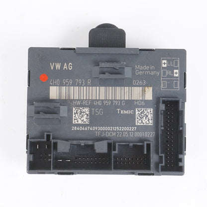 11-17 AUDI A8L FRONT LEFT DRIVER SIDE DOOR CONTROL MODULE OEM