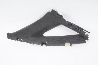 11-17 AUDI A8 A8L S8 REAR LEFT SIDE C PILLAR QUARTER WINDOW TRIM  ALCANTARA OEM