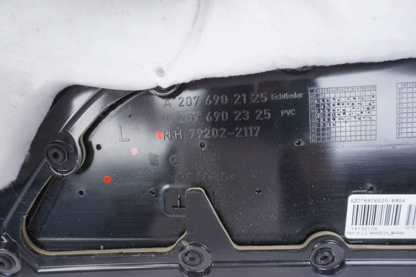 14-17 Mercedes W207 E350 E400 E550 Coupe Door Panel Rear Left Driver OEM