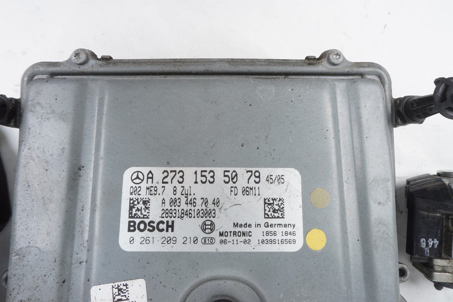 2007 - 2011 Mercedes-Benz S550 Ignition Set Key Lock Module OEM