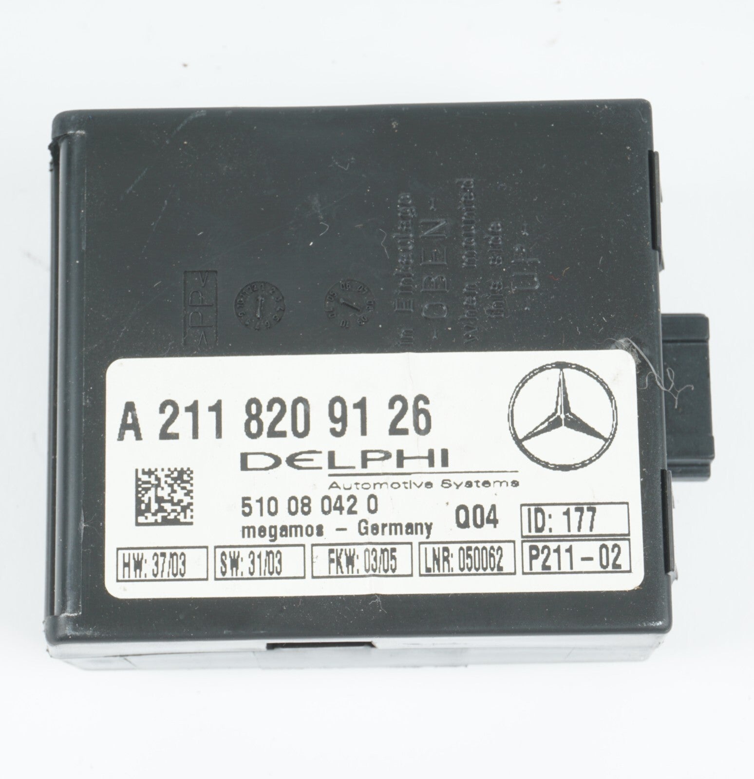 2003 - 2008 Mercedes SL500 R230 ANTI THEFT CONTROL MODULE COMPUTER  OEM