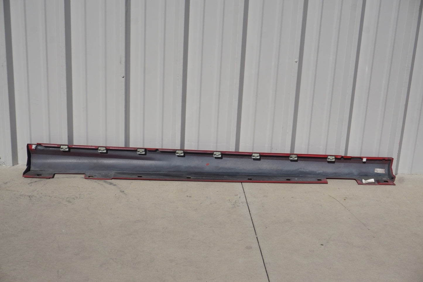2008 - 2014 Mercedes C250 C300 AMG Sport Sedan Left Side Skirt Rocker Panel Red
