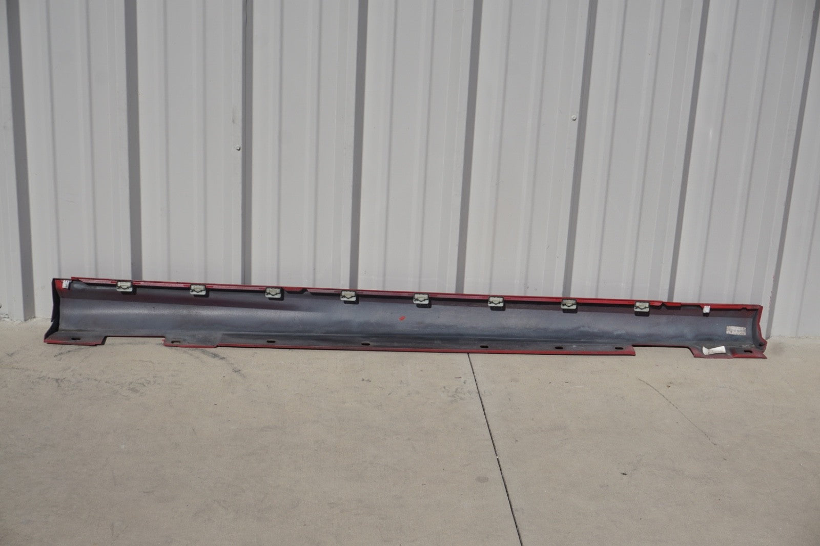 2008 - 2014 Mercedes C250 C300 AMG Sport Sedan Left Side Skirt Rocker Panel Red
