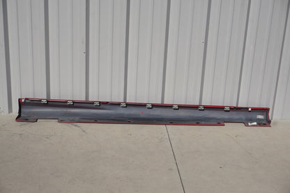 2008 - 2014 Mercedes C250 C300 AMG Sport Sedan Left Side Skirt Rocker Panel Red