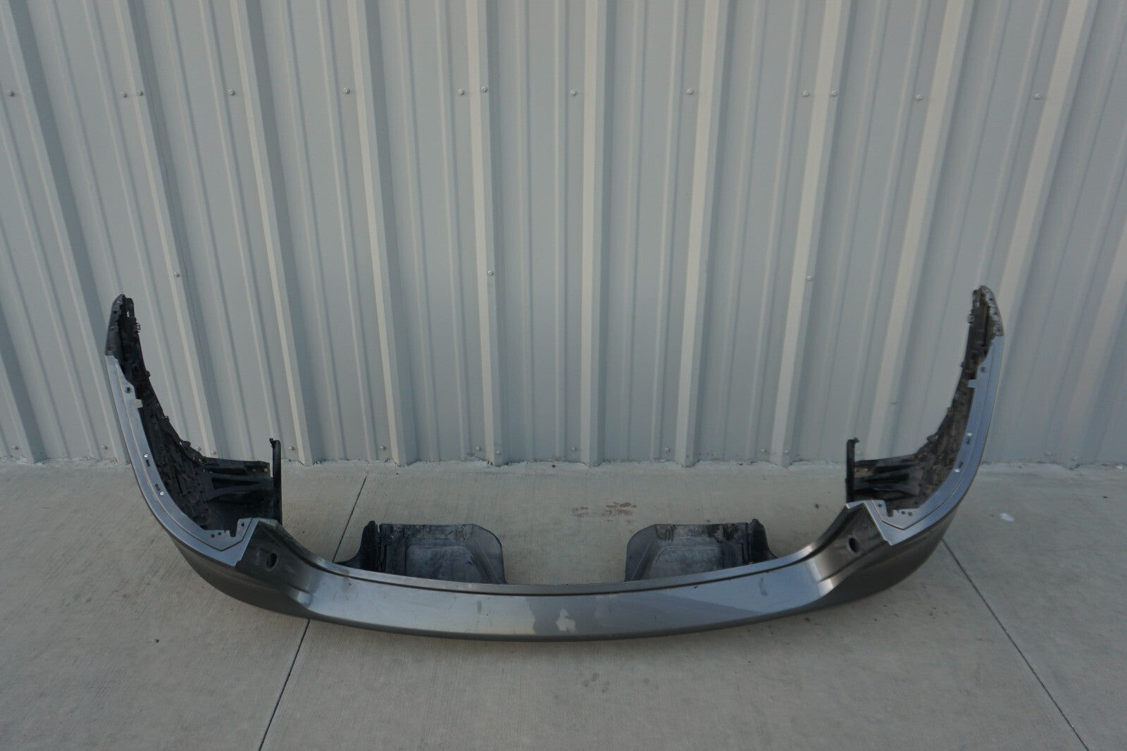 2011-2014 Porsche Cayenne 958 Rear Bumper Cover Gray OEM