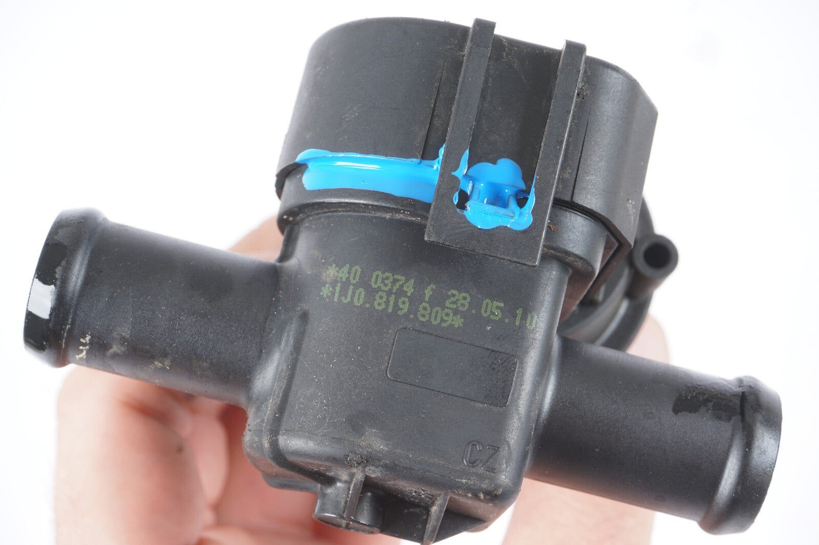 11-14 Porsche Cayenne 958 4.8l Heater Core Control Valve 1J0819809 OEM