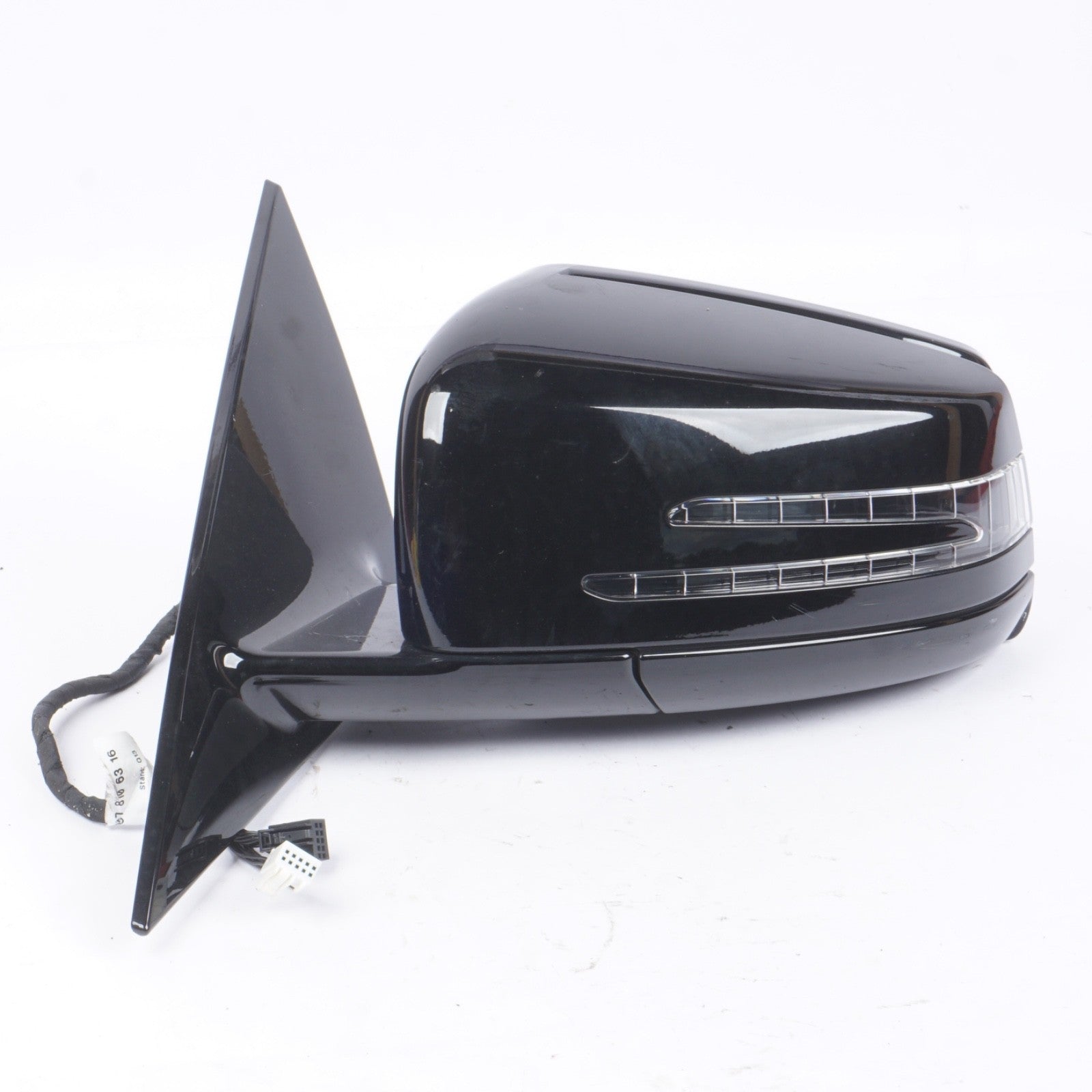 10-16 Mercedes W212 E350 E550 Front Left Driver Side Door Rear View Mirror OEM