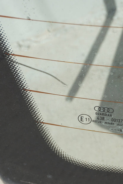 2005 - 2011 Audi A6 S6 C6 Rear Windshield Glass OEM