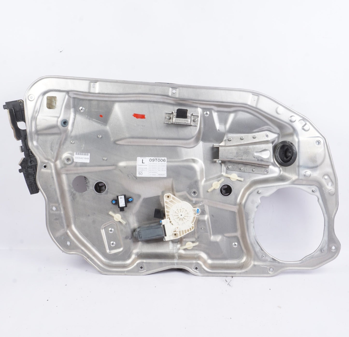 07-13 MERCEDES W221 S550 S63 AMG S400 FRONT LEFT SIDE DOOR WINDOW REGULATOR OEM