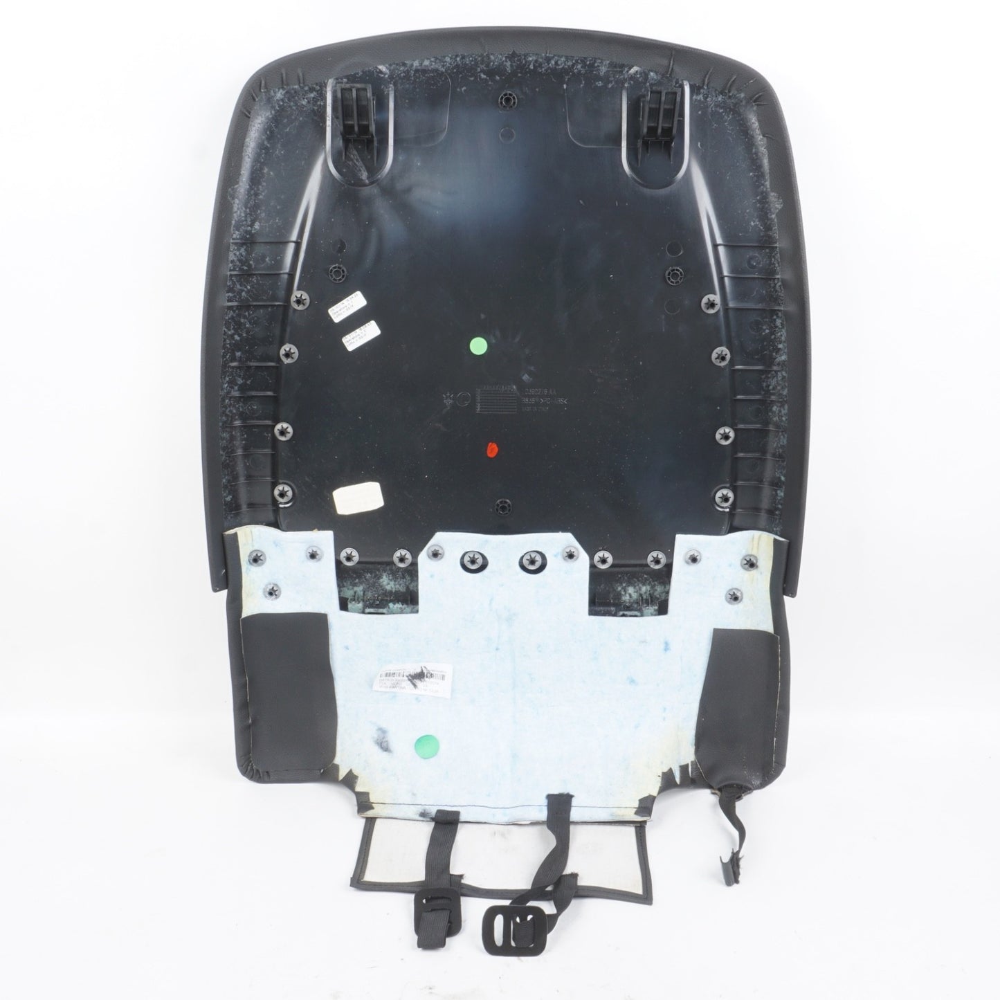 14-17 Maserati Ghibli M157 Front Left Driver Side Seat Back Cover W/ Pocket OEM