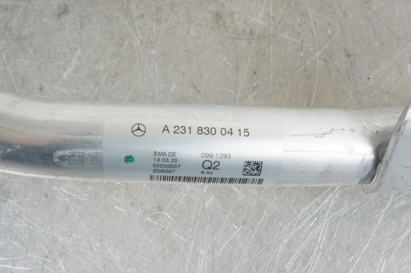 2013 - 2020 Mercedes SL550 R231 AC A/C Evaporator Suction Line Pipe Hose Tube