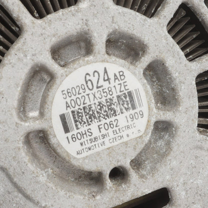 2015-2021 Jeep Renegade 2.4l Alternator OEM