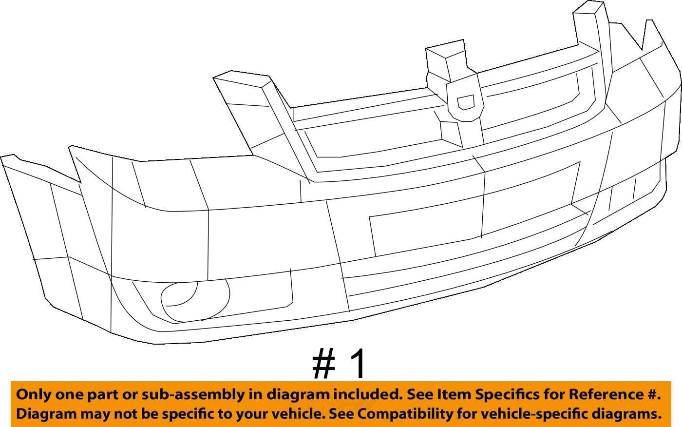 OEM 2008-2010 Dodge Grand Caravan Front Bumper Cover