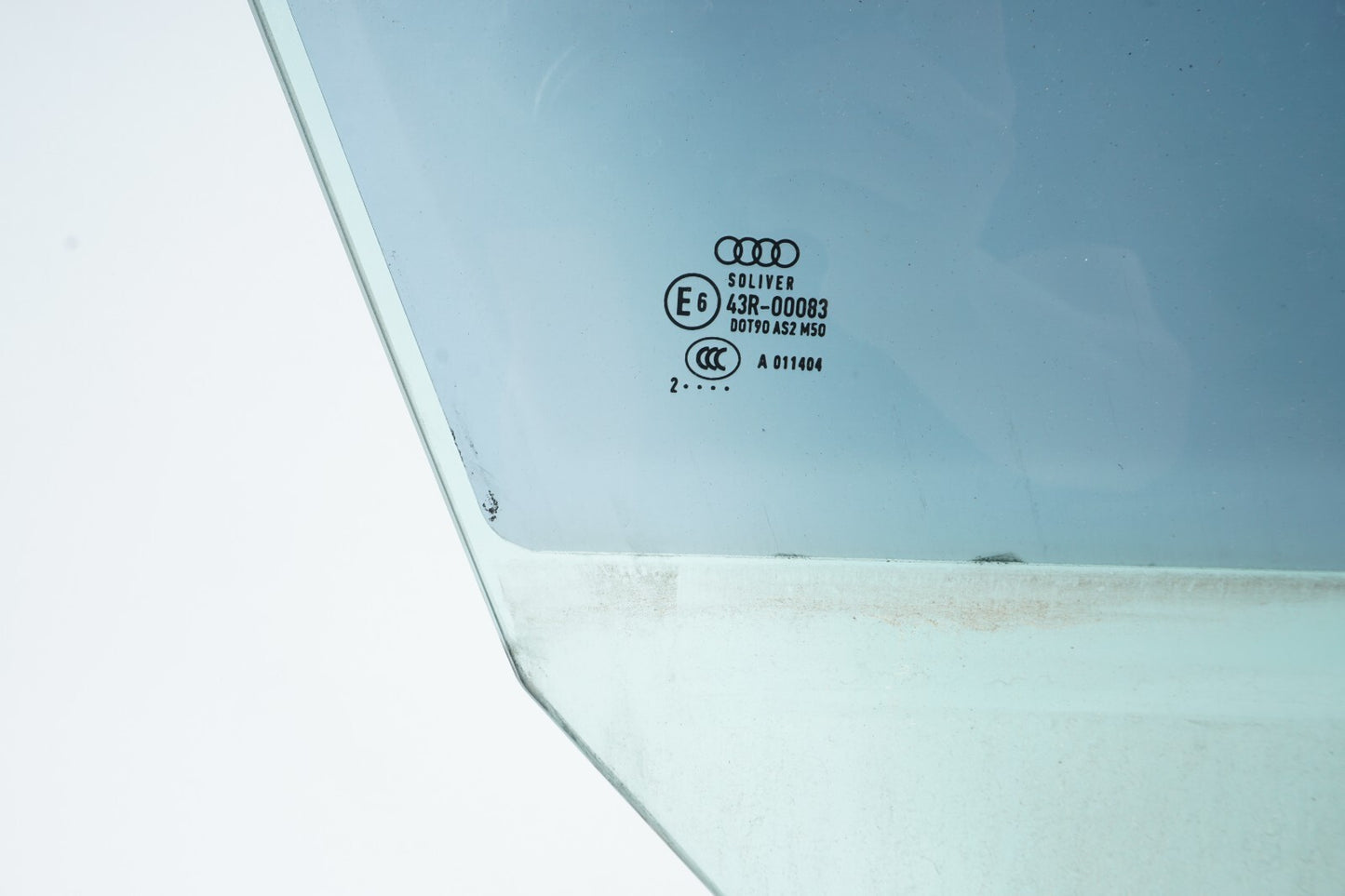 2012 - 2018 AUDI A7 FRONT RIGHT PASSENGER SIDE DOOR WINDOW GLASS OEM