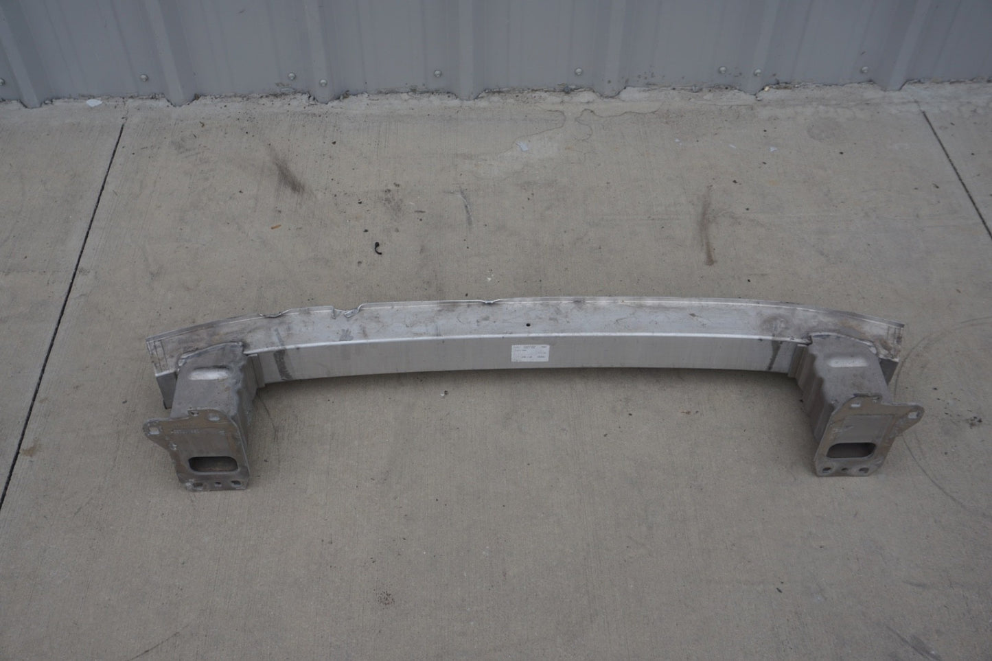 2012 - 2018 AUDI A8L FRONT BUMPER REINFORCEMENT ABSORBER IMPACT BAR REBAR OEM
