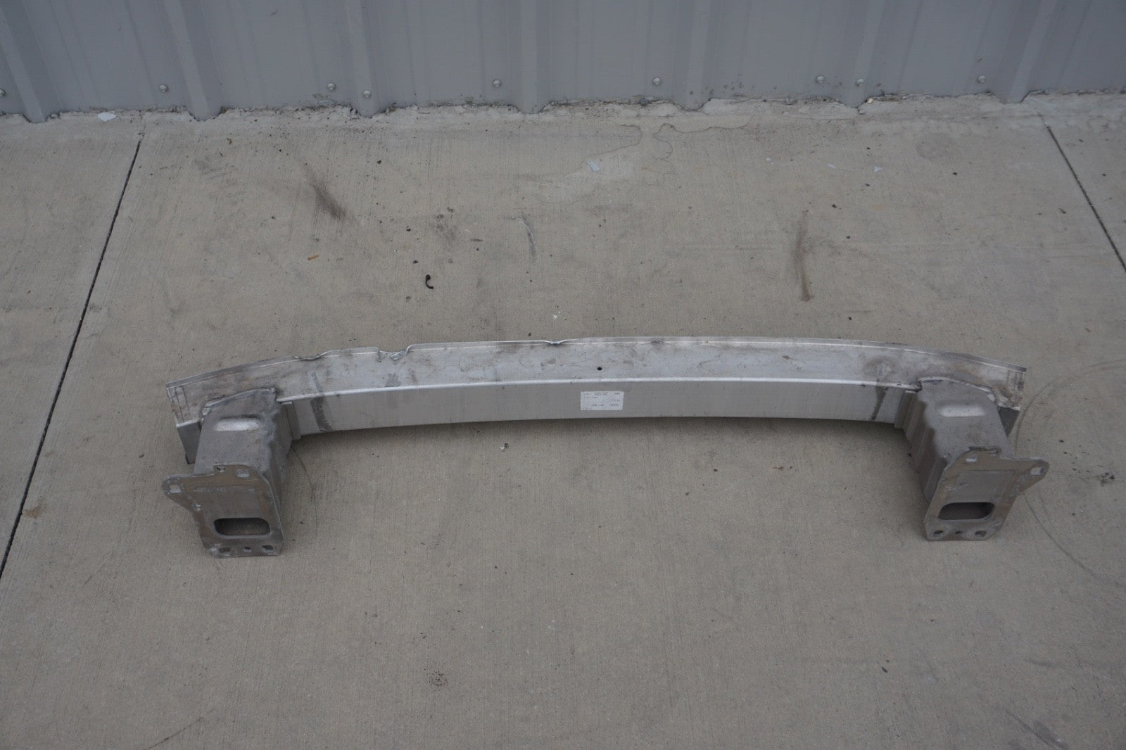 2012 - 2018 AUDI A8L FRONT BUMPER REINFORCEMENT ABSORBER IMPACT BAR REBAR OEM