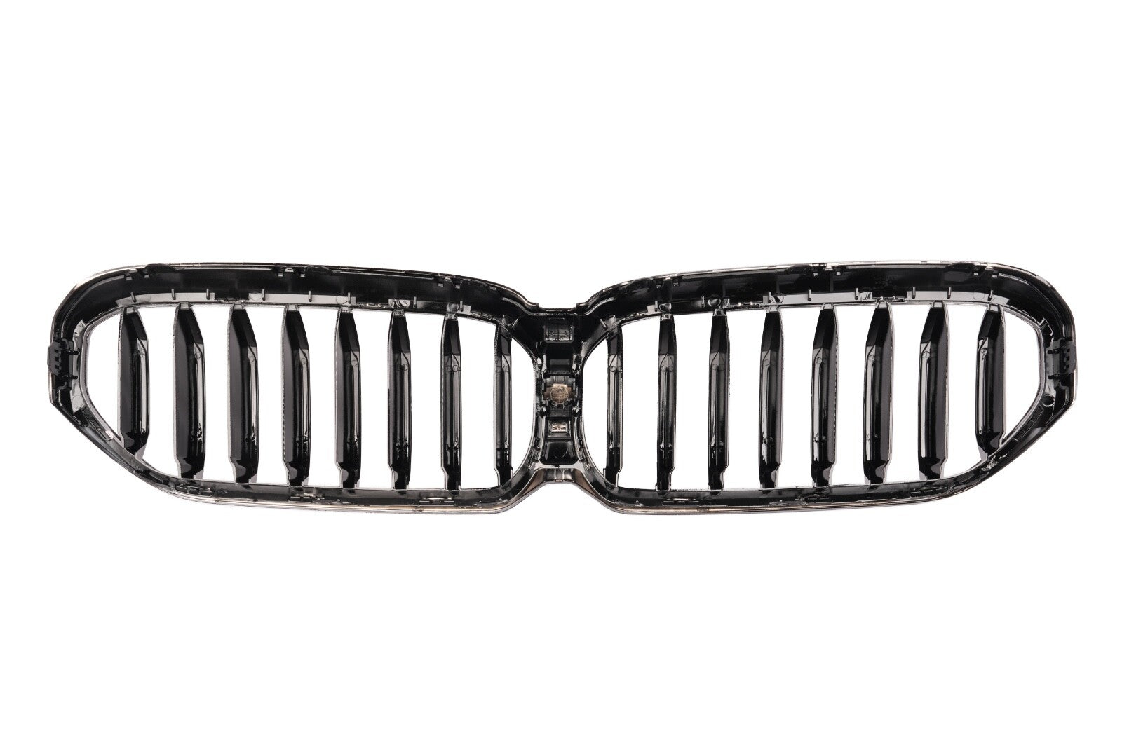 For 2021 BMW G30 G31 LCI Glossy Black Front Kidney Grille Grill - NO CAMERA