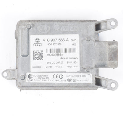 12-14 AUDI A8L A8 RIGHT REAR BLIND SPOT ALERT SENSOR MODULE 4H0907566A OEM