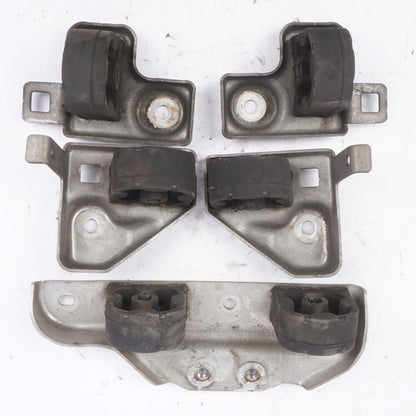 2014 - 2021 MASERATI GHIBLI 3.0L EXHAUST HANGER BRACKET OEM SET OF 5