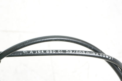 06-11 Mercedes W164 ML350 ML550 HOOD RELEASE HANDLE W/ CABLE 1648800159 OEM