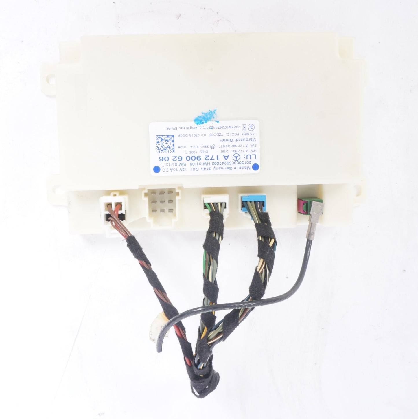 10-14 Mercedes W204 C250 C300 Keyless Go Entry Control Module 1729007900 OEM