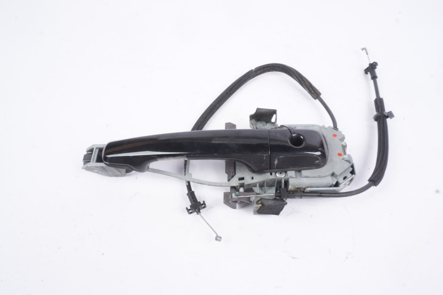 06-13 Volvo C70 Front Right Passenger Side Exterior Door Handle Trim Black Oem
