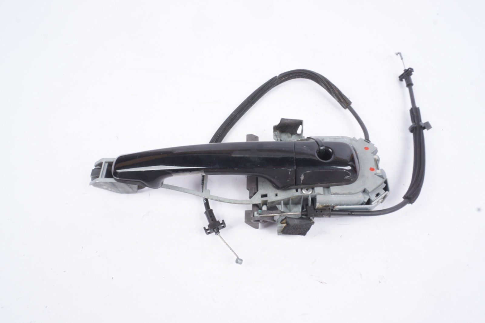06-13 Volvo C70 Front Right Passenger Side Exterior Door Handle Trim Black Oem