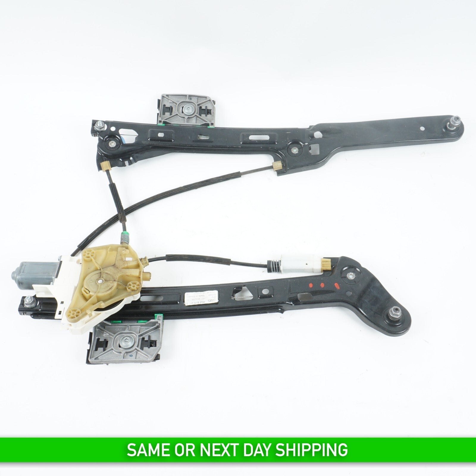 2012 - 2018 AUDI A7 REAR LEFT DRIVER SIDE DOOR WINDOW REGULATOR & MOTOR OEM