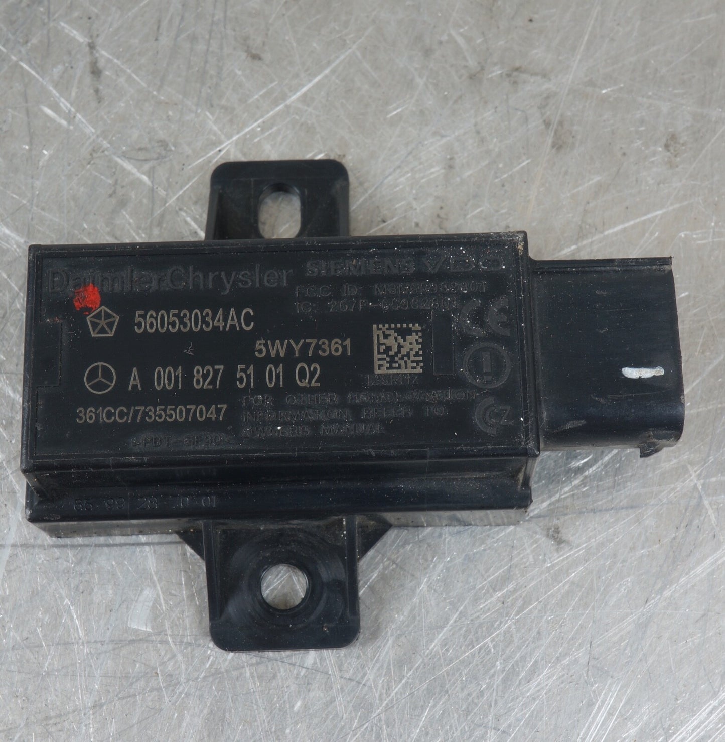 07-14 Mercedes W216 CL550 S550 Tire Pressure Monitor Sensor 0018275101 OEM