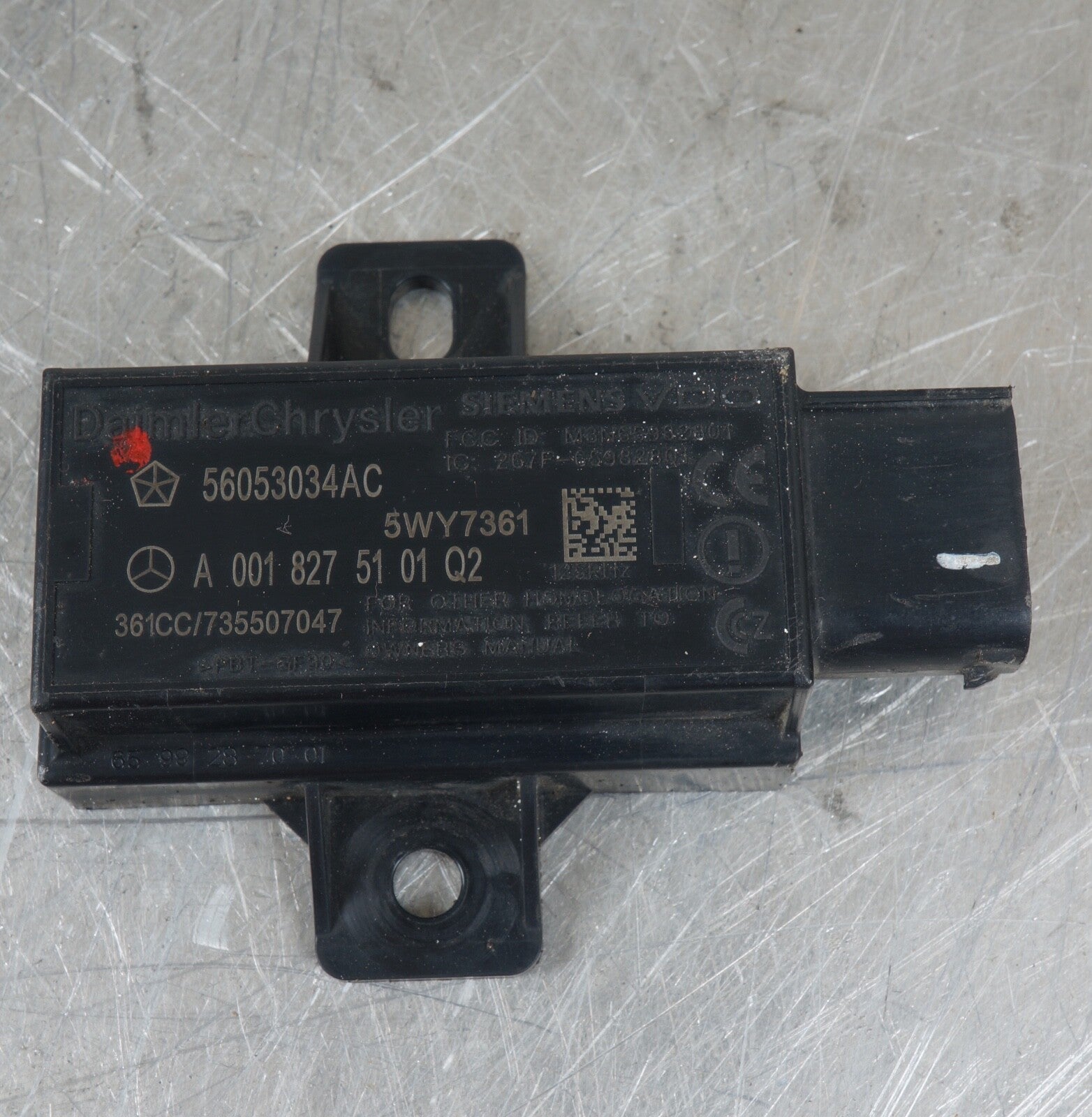 07-14 Mercedes W216 CL550 S550 Tire Pressure Monitor Sensor 0018275101 OEM