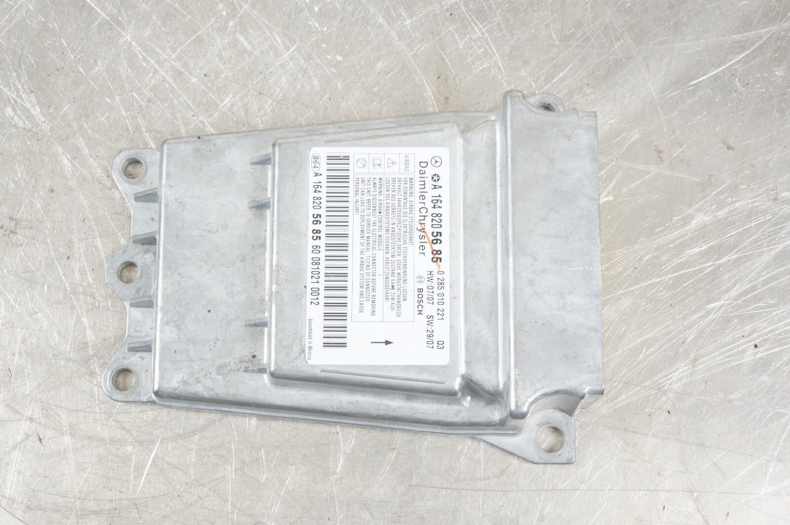 06-13 Mercedes X164 GL450 ML320 Sensor Control Module OEM