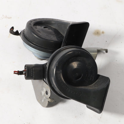 12-18 BMW F01 F06 F12 F13 640I 650I M6 HIGH LOW PITCH HORN PAIR HORNS SIGNAL OEM