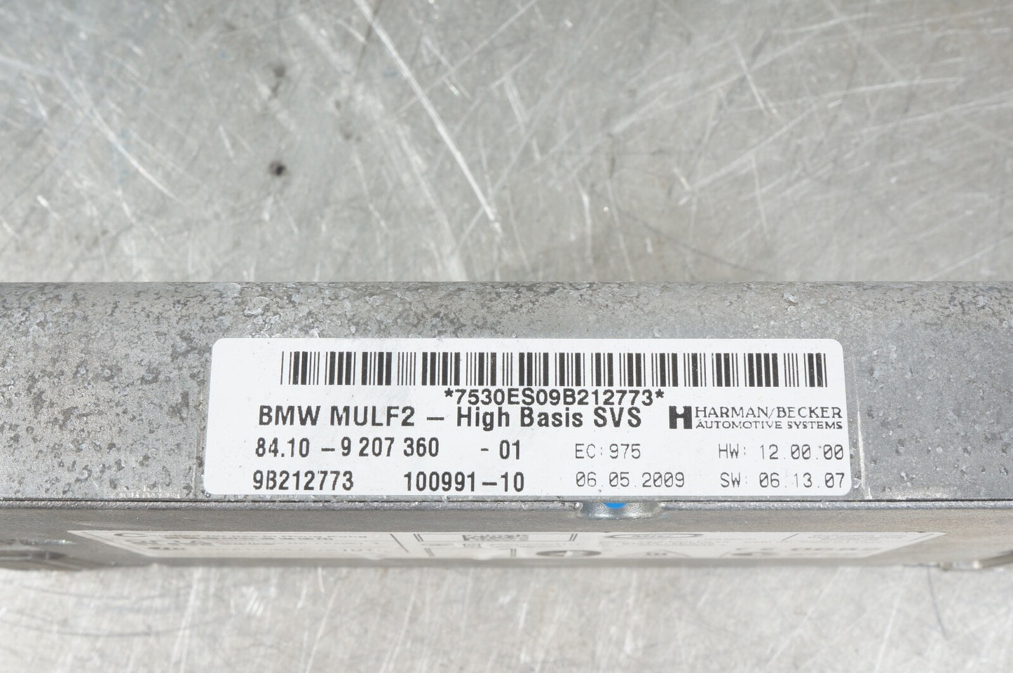 2006 - 2010 BMW 328i 330i 335i E90 E92 BLUETOOTH CONTROL UNIT MULF2 68296346 OEM