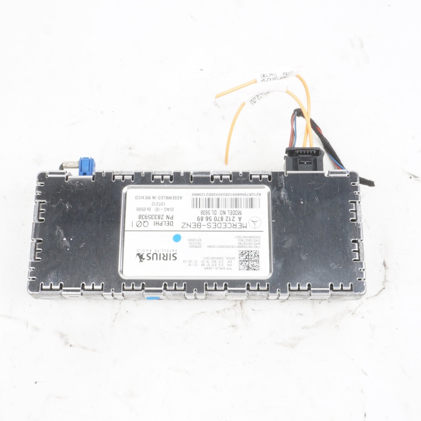 2011 - 2015 Mercedes C300 Sirius Satellite Radio Control Module OEM