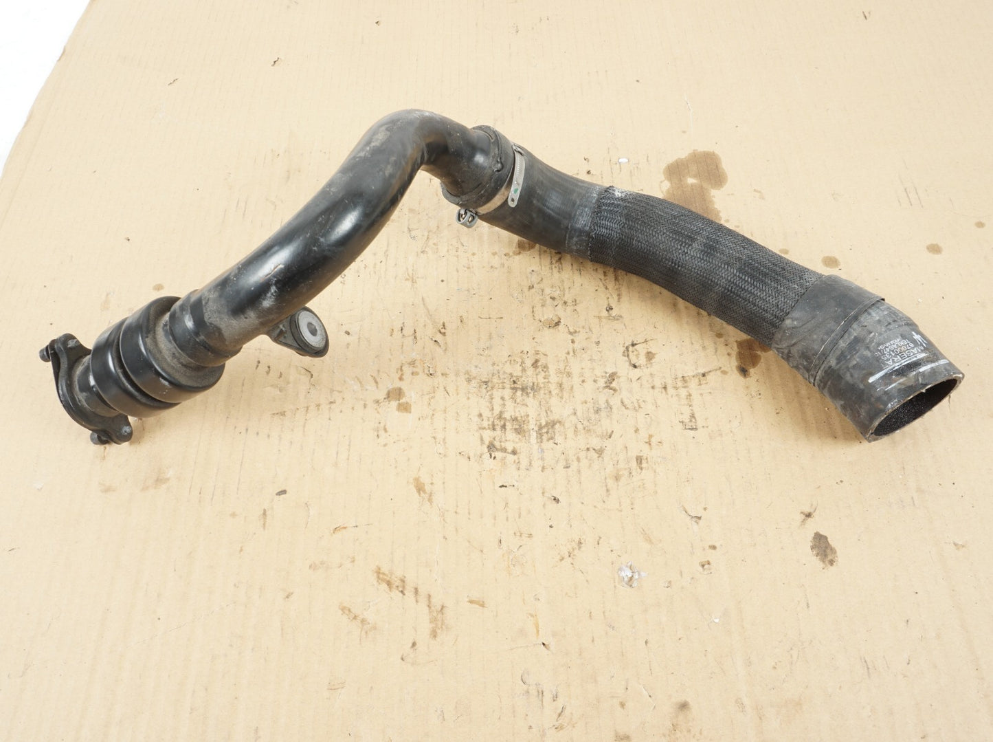 14-17 MASERATI QUATTROPORTE 3.0L RIGHT INTERCOOLER INTAKE HOSE PIPE OEM