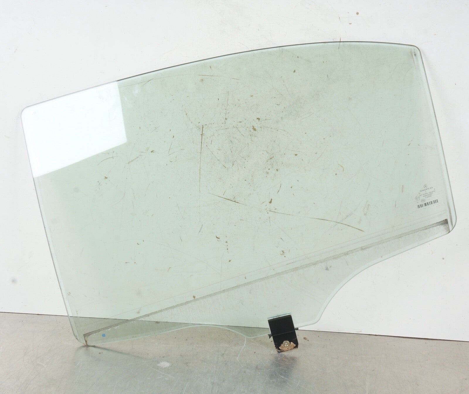 2007-2013 OEM Mercedes W221 S550 Rear Left Passenger Side Door Window Glass