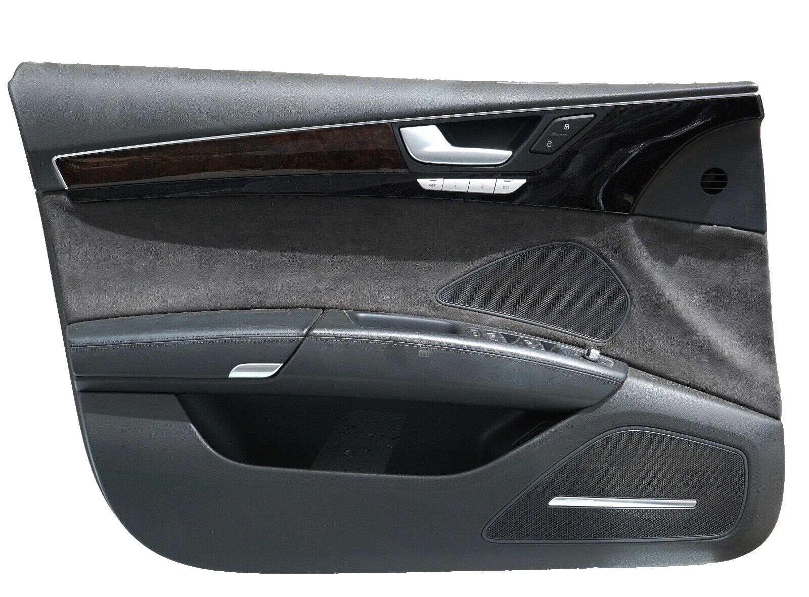 2011 - 2014 AUDI A8 A8L FRONT LEFT DRIVER DOOR PANEL TRIM OEM
