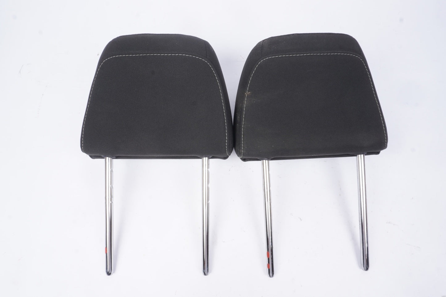 2015 - 2018 Ford Focus Front Seat Cloth Head Rest Set of 2 Black