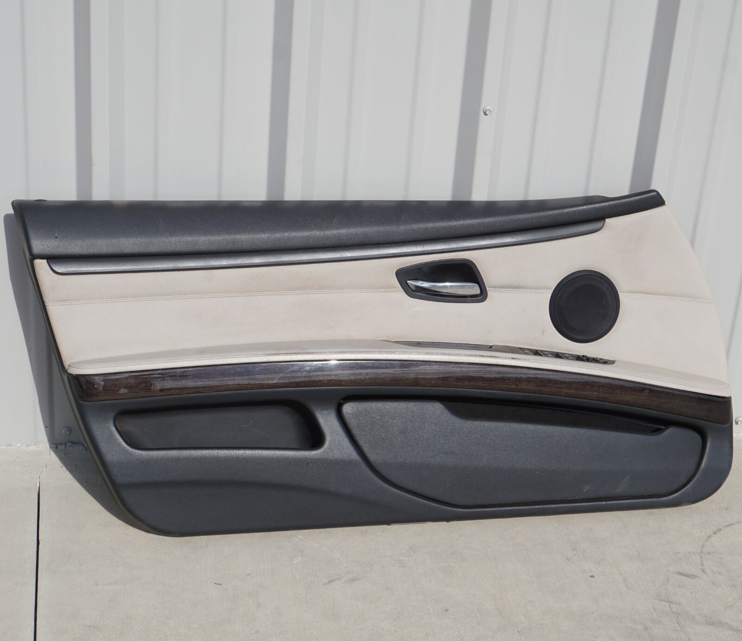 07-10 BMW E92 328i Coupe Front Left Driver Door Panel Trim OEM