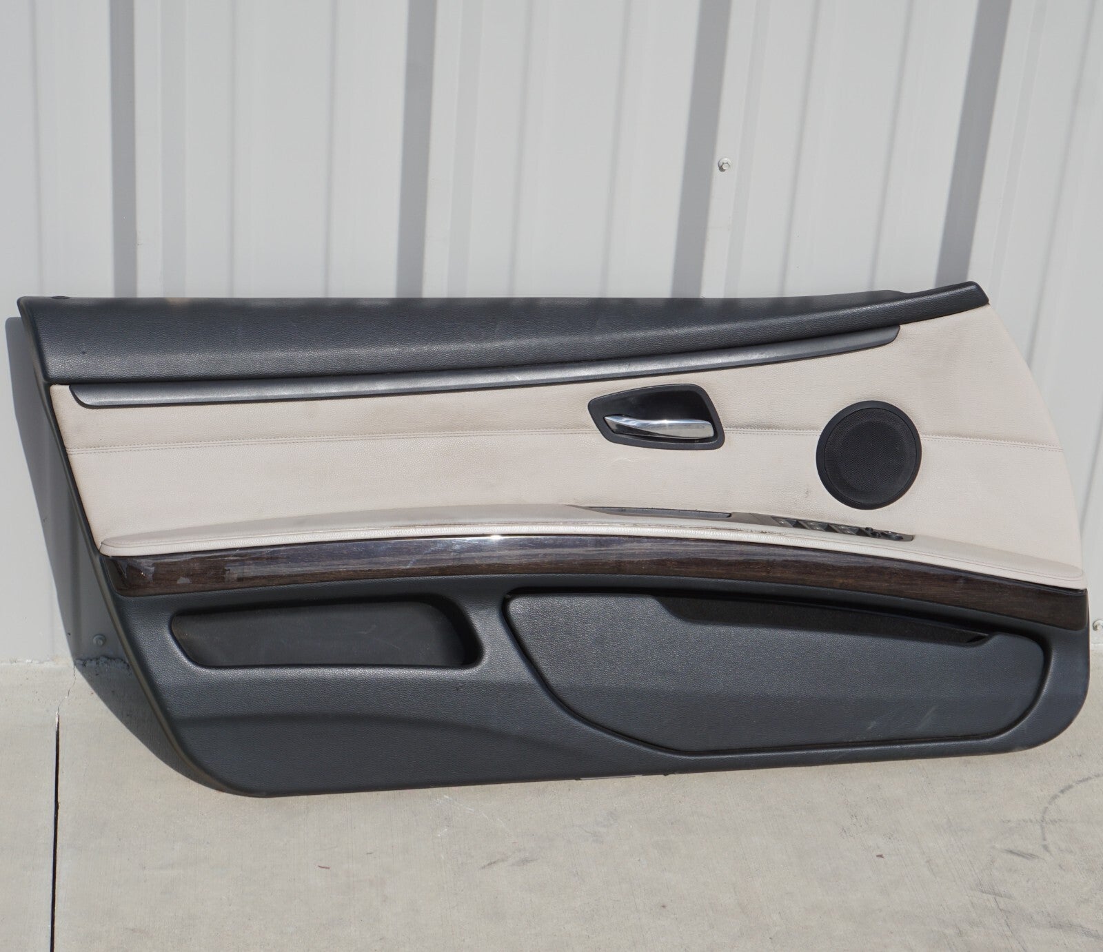 07-10 BMW E92 328i Coupe Front Left Driver Door Panel Trim OEM