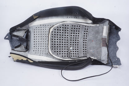 2010-14 MERCEDES E350 W212 COUPE FRONT LEFT DRIVER UPPER SEAT COVER BLACK