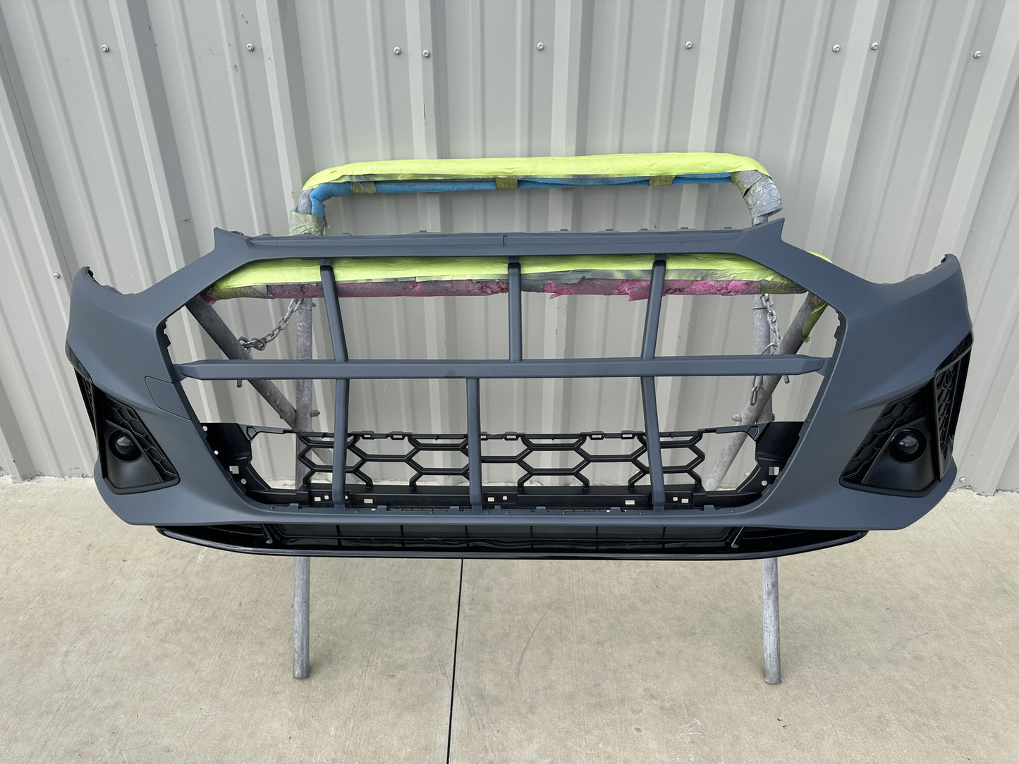FOR 2020 Audi A4 S4 Front Bumper Cover NEW Primed W/Side Grilles