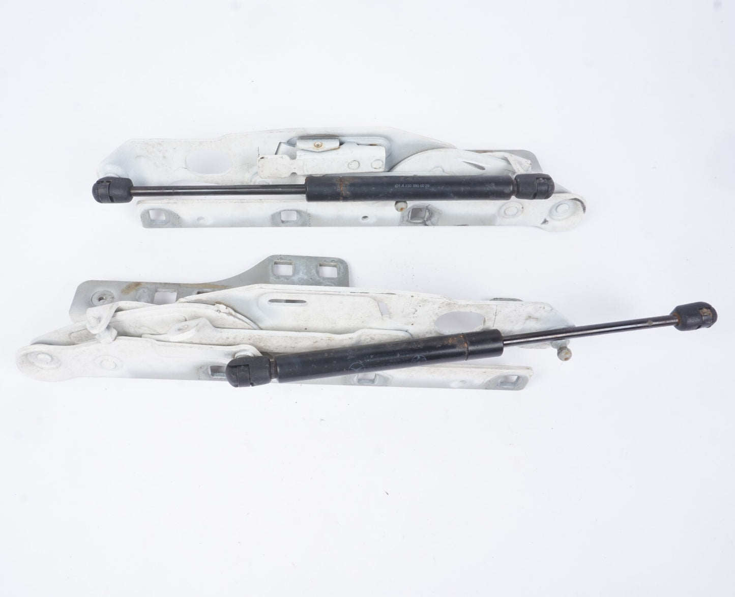 03-08 Mercedes R230 SL500 SL600 Hood Hinge Left & Right OEM