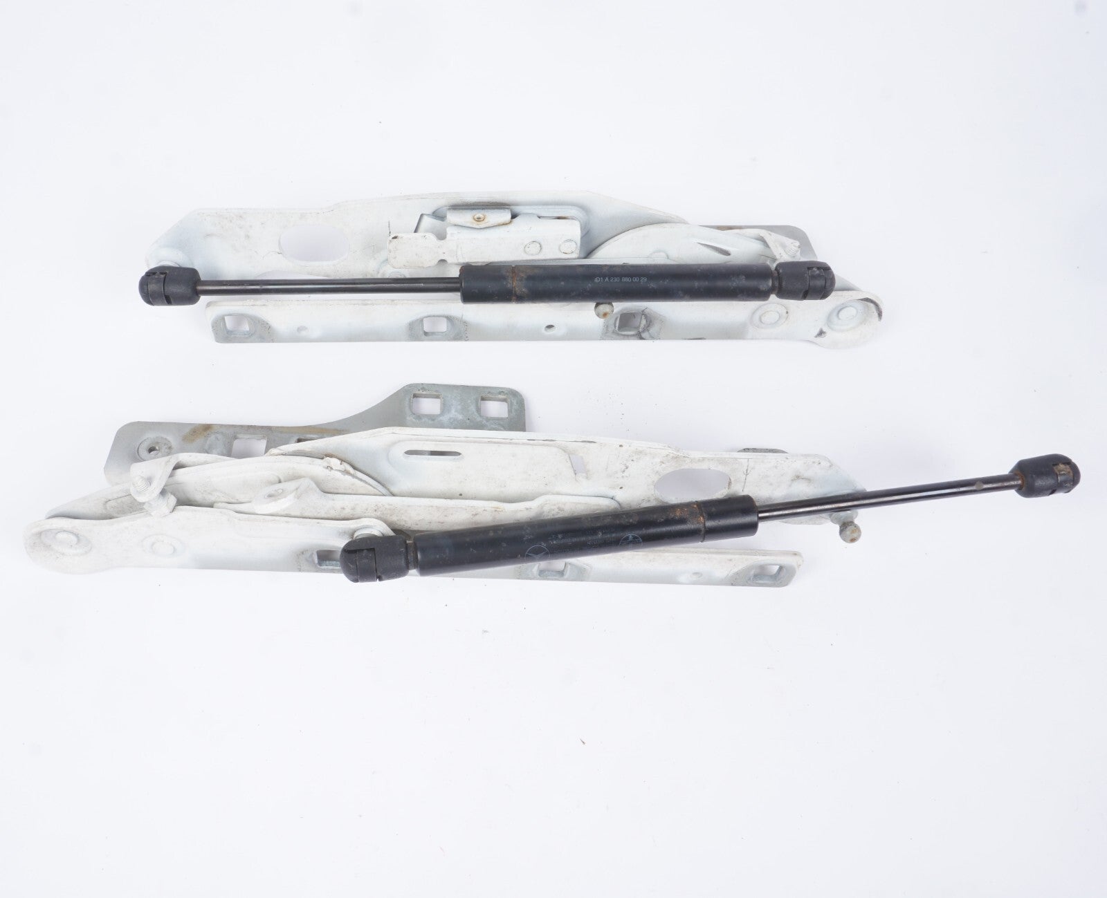03-08 Mercedes R230 SL500 SL600 Hood Hinge Left & Right OEM