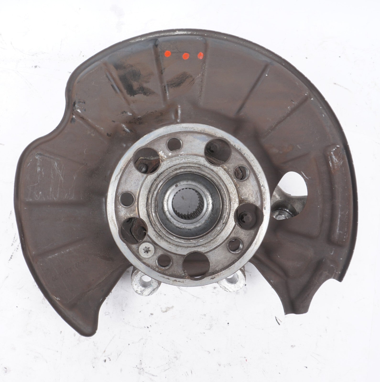 14-20 Mercedes S550 W222 Rear Left Driver Side Spindle Knuckle Wheel Hub OEM