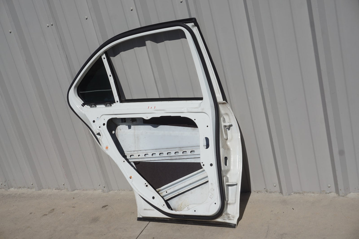 08-14 Mercedes-Benz C300 Sedan Rear Left Driver Side Door Shell OEM