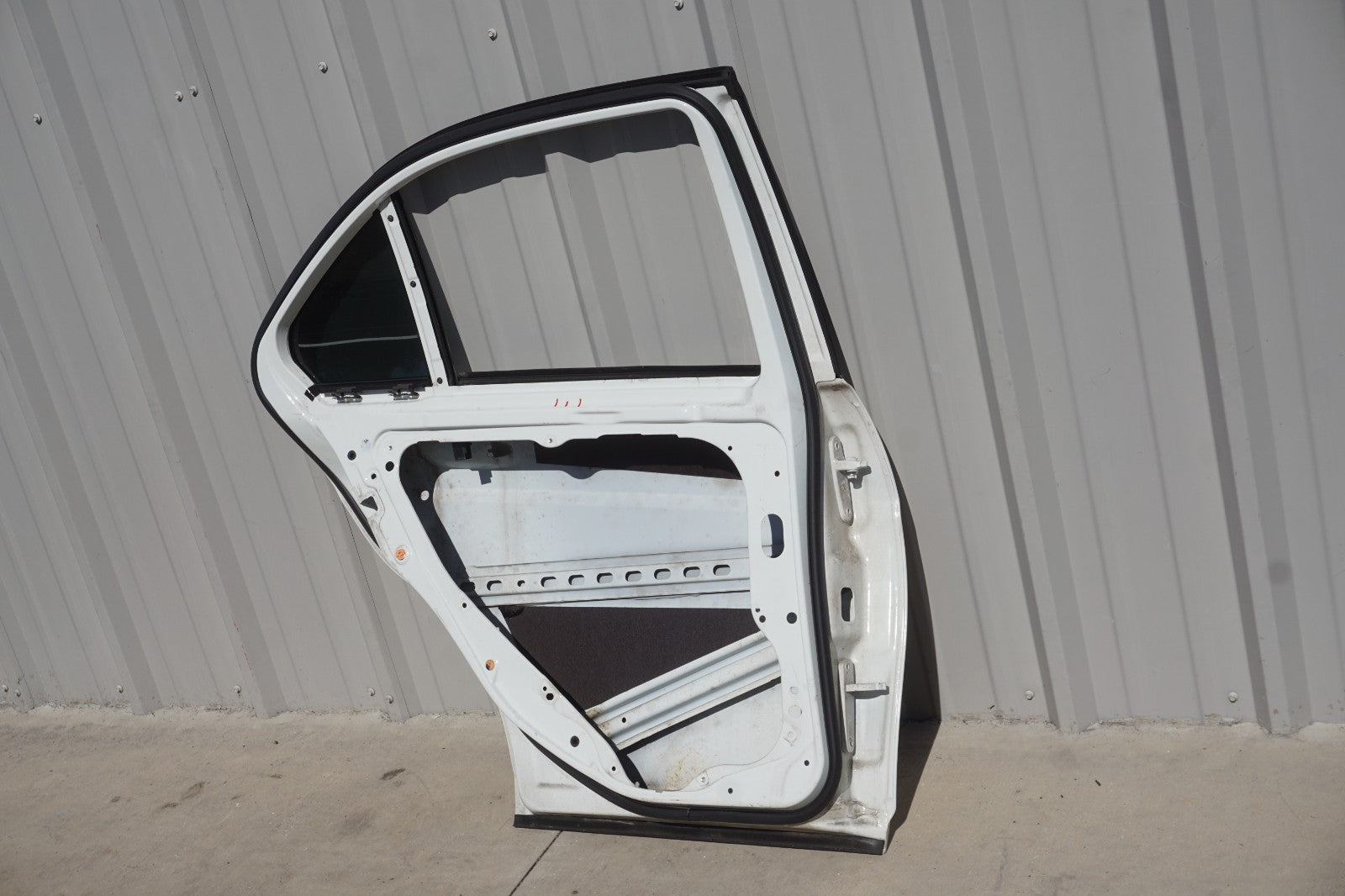 08-14 Mercedes-Benz C300 Sedan Rear Left Driver Side Door Shell OEM